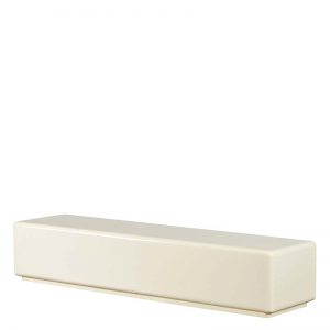 CHALLIS COFFEE TABLE XL ECRU W140/D35/H27CM