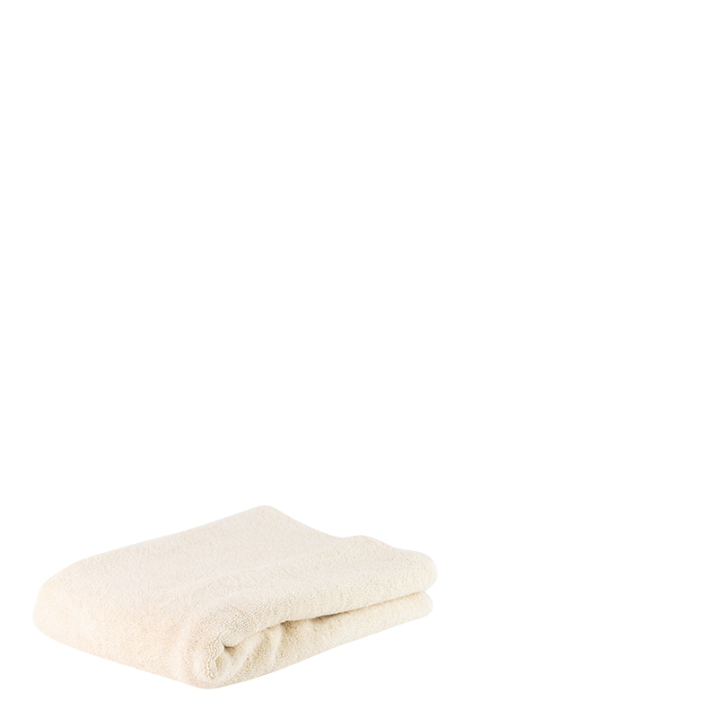 LIV WELLNESS BATH TOWEL CREME 60X110 CM