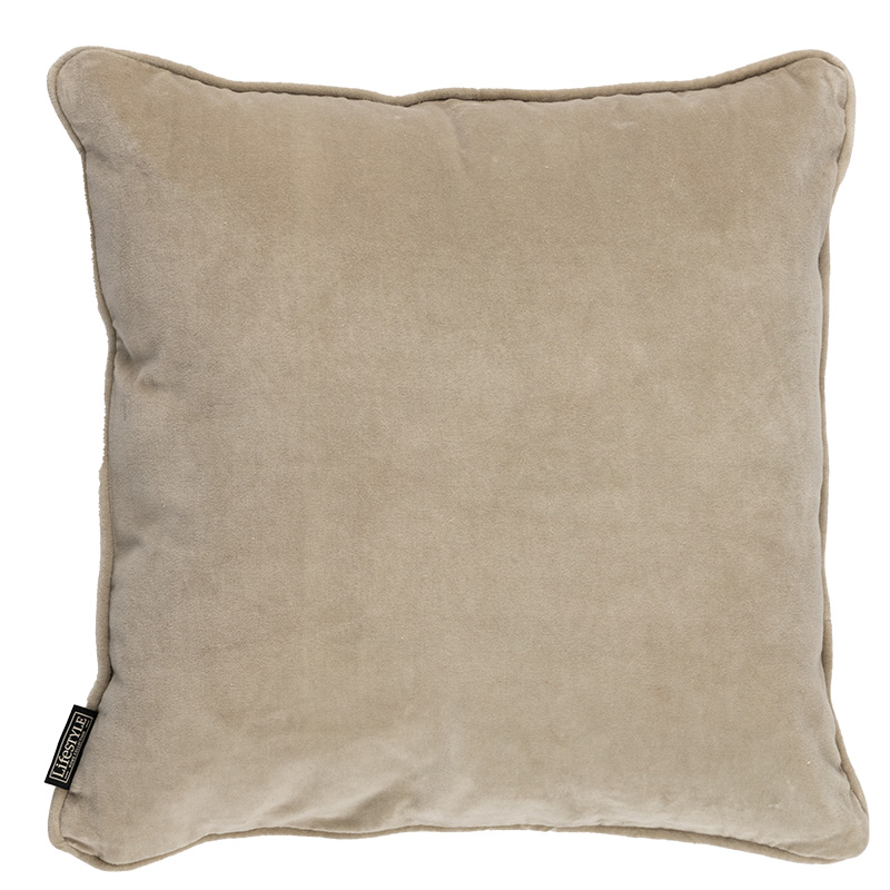 FAYE PILLOW OLIVE GREY 50X50CM