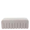 CISKE POUF MIX BOUCLE SAND L W123/D46/H45 cm