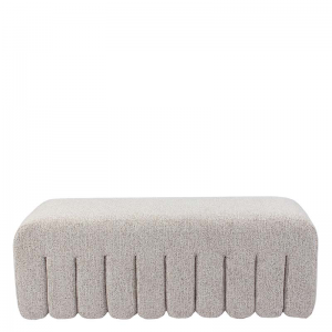 CISKE POUF MIX BOUCLE SAND L W123/D46/H45 cm