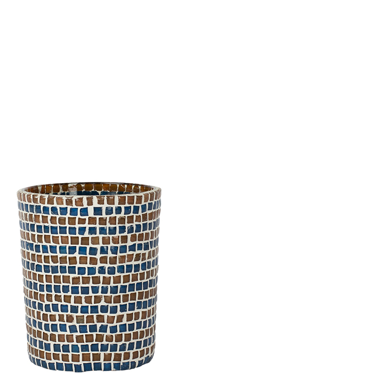 SHELBY VOTIVE MEDIEVAL BLUE L
