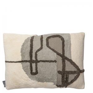 MADELIA PILLOW GREY 60X40