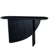 ANNABEL SIDE TABLE BLACK W140/D40/H80