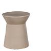 CERAMIC COFFEE TABLE COVE TAUPE M W38/D38/H45