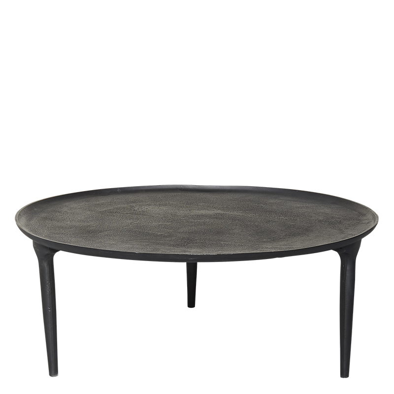 ALLARD COFFEE TABLE BLACK Ø-90/H-35