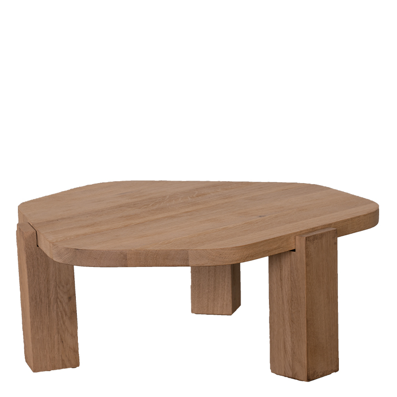 DENISON COFFEE TABLE NATURAL W80/D77/H30