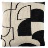 GISELLE PILLOW BLACK 50X50CM