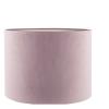 BRIGHTON VELVET LAMPSHADE ROUND NUDE 40X40X32