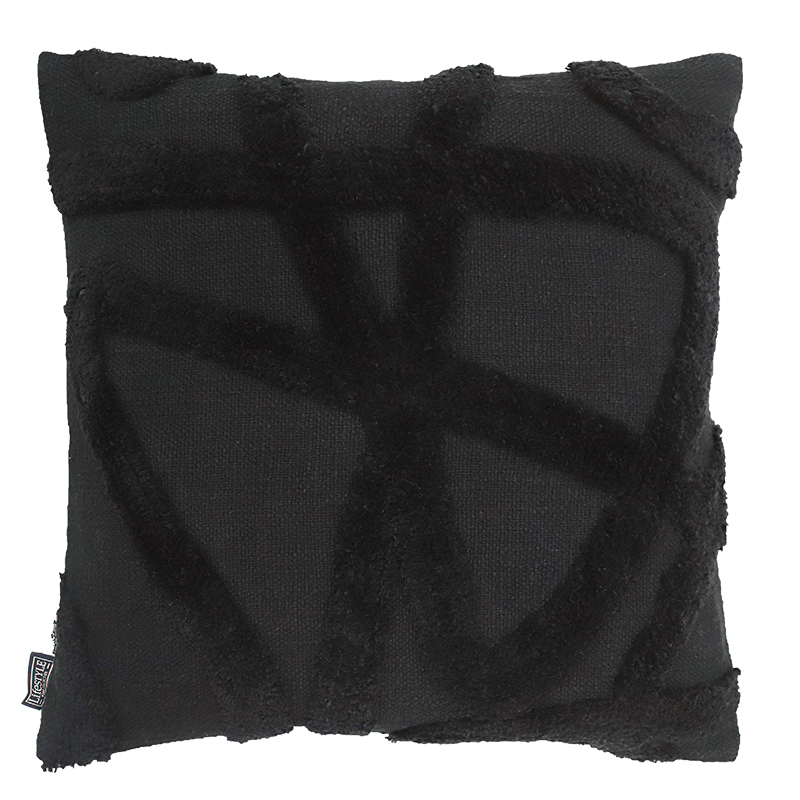 TAOS PILLOW BLACK 50X50CM