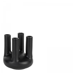 IONA CANDLE HOLDER BLACK