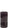 LARS CANDLE 7X15 PURPLE