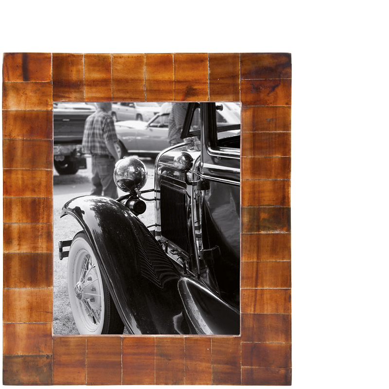 HORN PHOTOFRAME BROWN 20X25