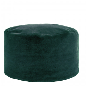 LYALL FUR POUF GREEN