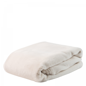 LYALL FUR PLAID IVORY 180X140CM