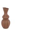 GWEN VASE BROWN