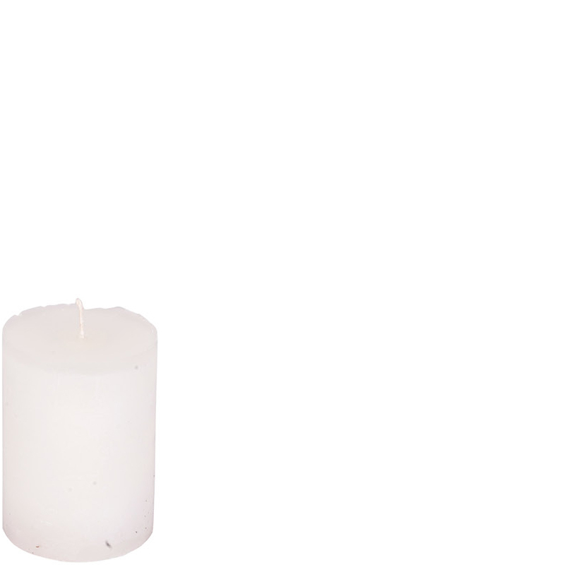 DANIÉL CANDLE Ø7X10 WHITE