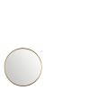 ANTIQUE GOLD MIRROR ROUND 40CM