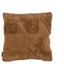 BRYAN PILLOW BROWN OCHRE 50X50