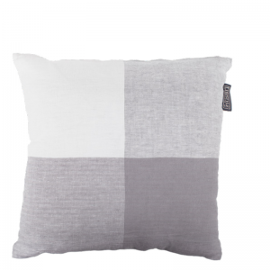 BINDI LINEN PILLOW GREY 50X50