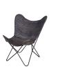 EMPIRE LOUNGE CHAIR GREY W-75/D-87/H-86