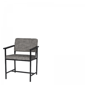 ATKINSON DINING ARMCHAIR GREY