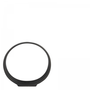 SCULPTURE ROUND BLACK S