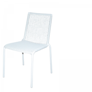 PALM BEACH BAY DINING CHAIR WHITE