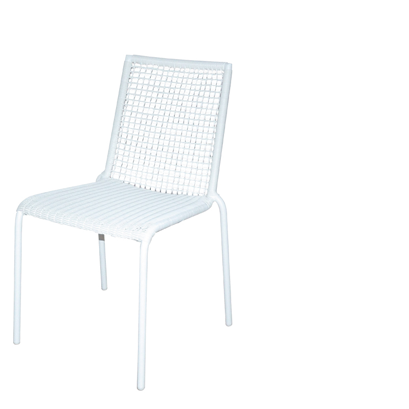 PALM BEACH BAY DINING CHAIR WHITE
