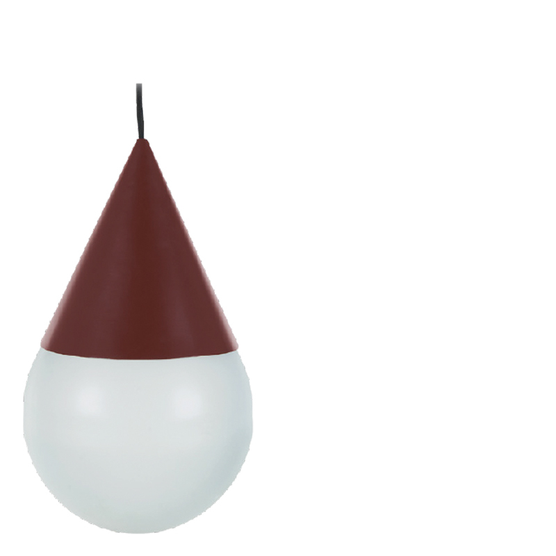 ELOS HANGING LAMP DEEP RED