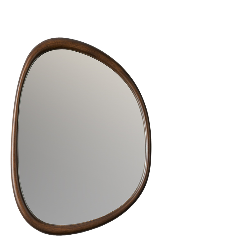SIL ORGANIC MIRROR WALNUT M
