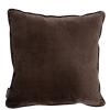 FAYE PILLOW CHOCOLATE BROWN 50X50CM