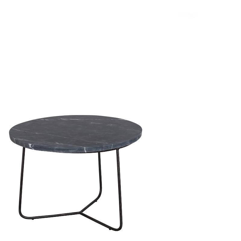 MINNESOTA COFFEE TABLE BLACK Ø-50/H-35