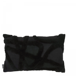 TAOS PILLOW BLACK 50X30CM