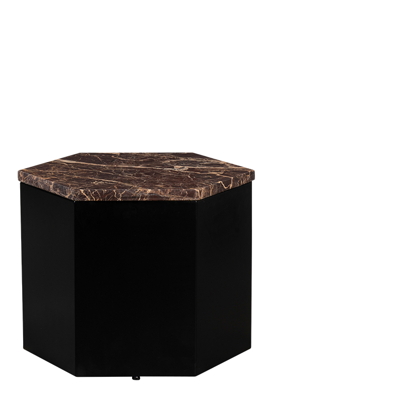 CAMDEN COFFEE TABLE BROWN 45X45X35 W-45/D-45/H-35