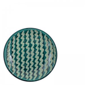 NOORA PLATE GREEN