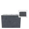 RUDO CANDLE HOLDER SQUARE GREY L
