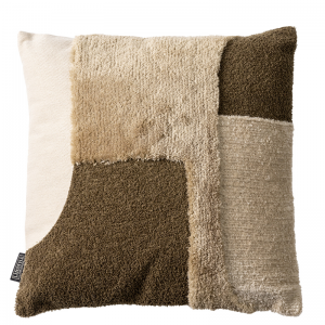 CECILIA PILLOW BEIGE BROWN 50X50CM
