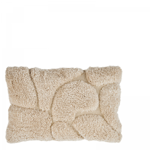 MACKENZIE PATCH PILLOW BEIGE L40/W60