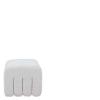 CISKE POUF MIX BOUCLE ECRU S W50/D46/H45 cm