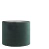 BRIGHTON VELVET LAMPSHADE ROUND GREEN 32X32X25