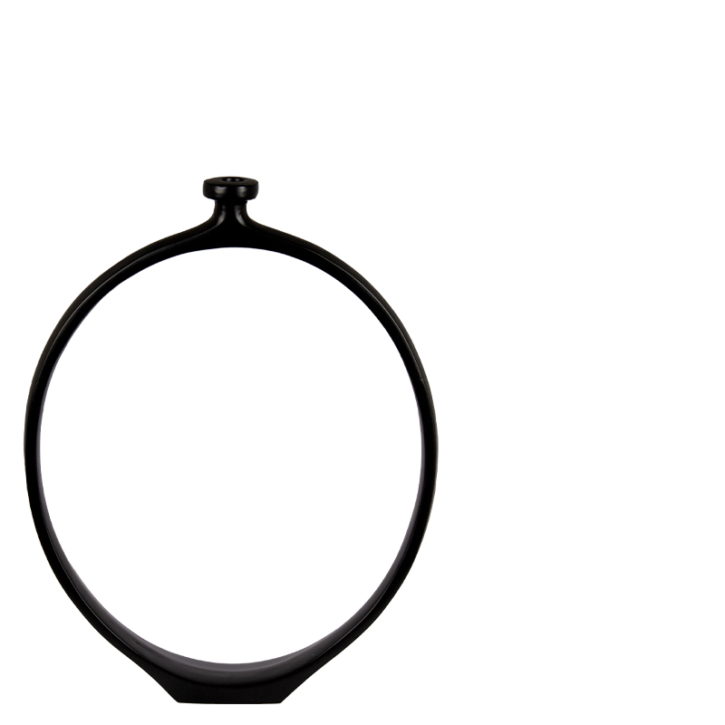 NALA CANDLE HOLDER BLACK L