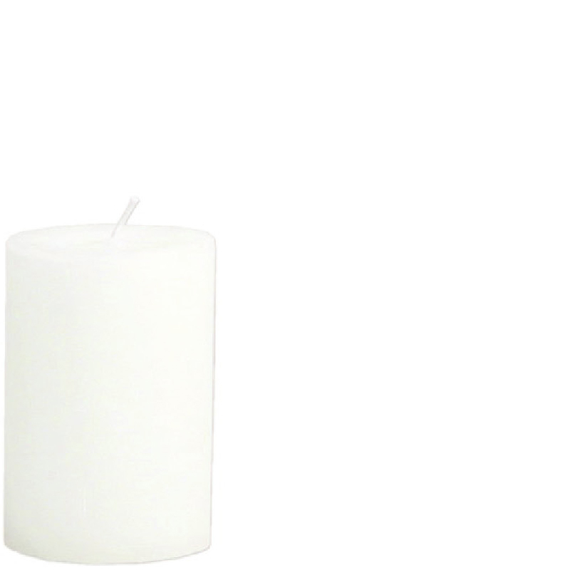 LUDO CANDLE WHITE Ø10X15