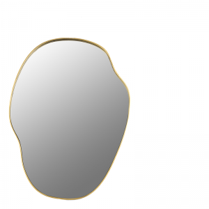 VANESSA MIRROR ANTIQUE GOLD L