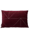 MALINA PILLOW RED PEAR 60X40