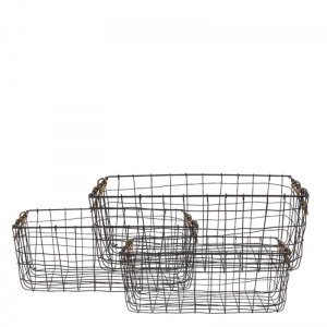 BELAY BASKET RECTANGULAR S/3 (127969/70/71)