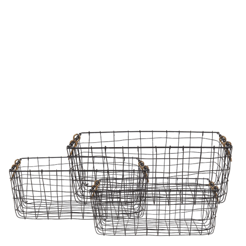 BELAY BASKET RECTANGULAR S/3 (127969/70/71)