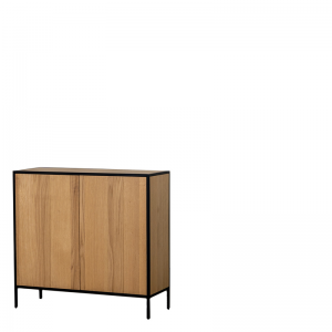 IMPERIAL CABINET NATURAL W90/D35/H85