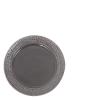 ETHNIC CERAMIC PLATE ANTHRACITE