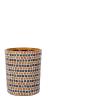 SHELBY VOTIVE AMBER BRONW L